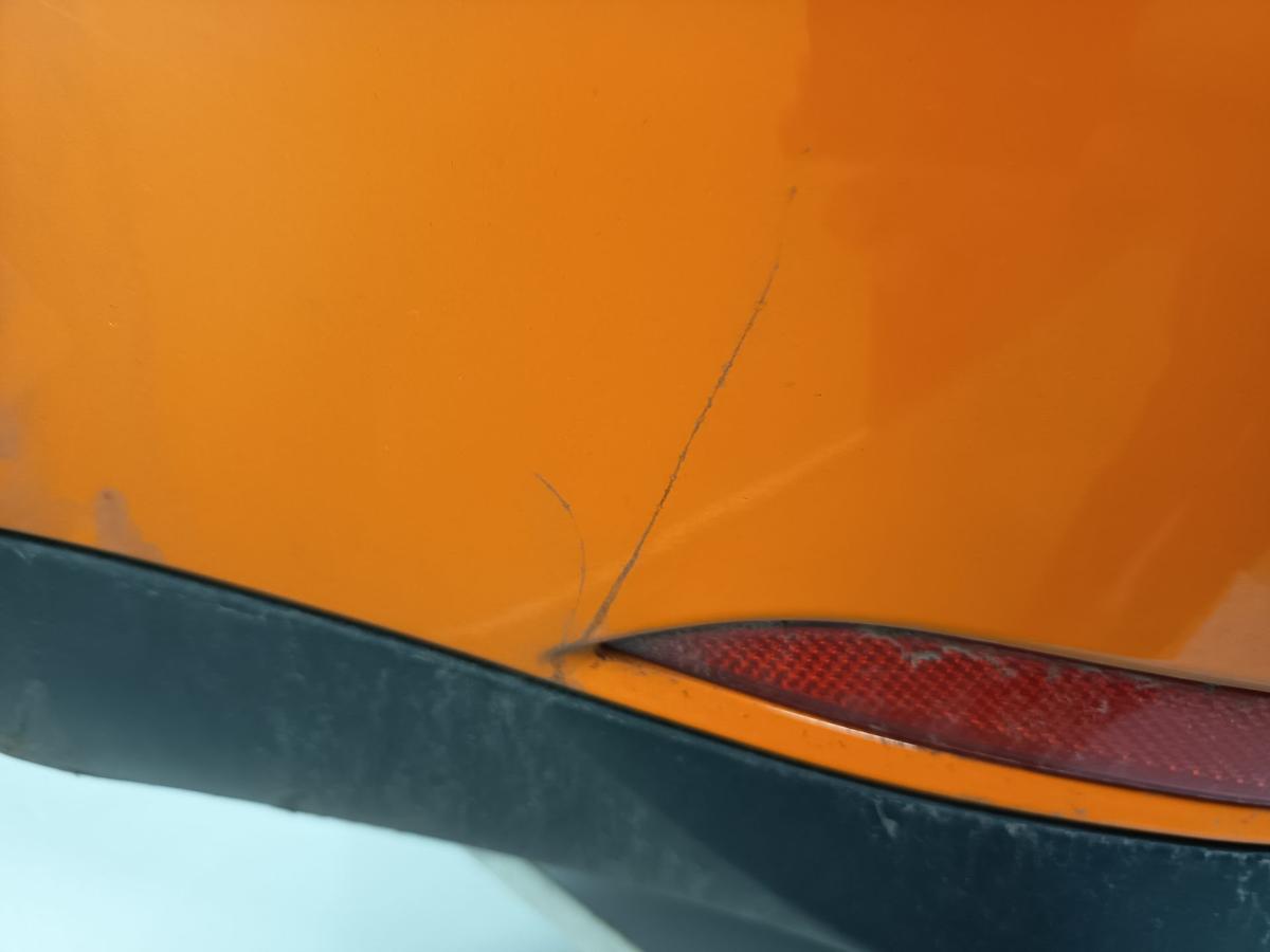 Seat Ibiza 6J 3t&uuml;rer original Sto&szlig;f&auml;nger Stange hinten Heck P2C Orange Bj 2009