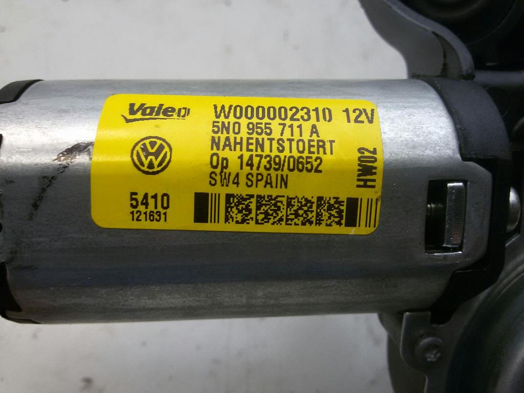 VW Tiguan 5N 5N0955711A Wischermotor hinten Heckwischermotor LD7R BJ2010