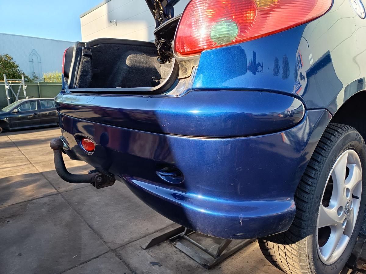 Peugeot 206CC original Sto&szlig;stange F&auml;nger hinten Heck KPL Montebello Bj2006
