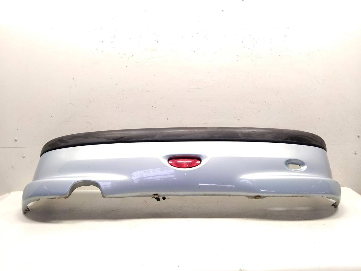 Peugeot 206 CC Cabrio original Stoßfänger Stoßstange hinten beschädigt Bj.2003