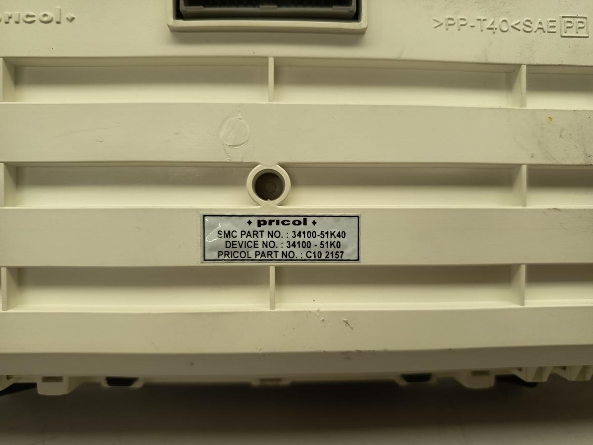 Suzuki Splash original Kombiinstrument Tacho 3410051K0 Baujahr 2008