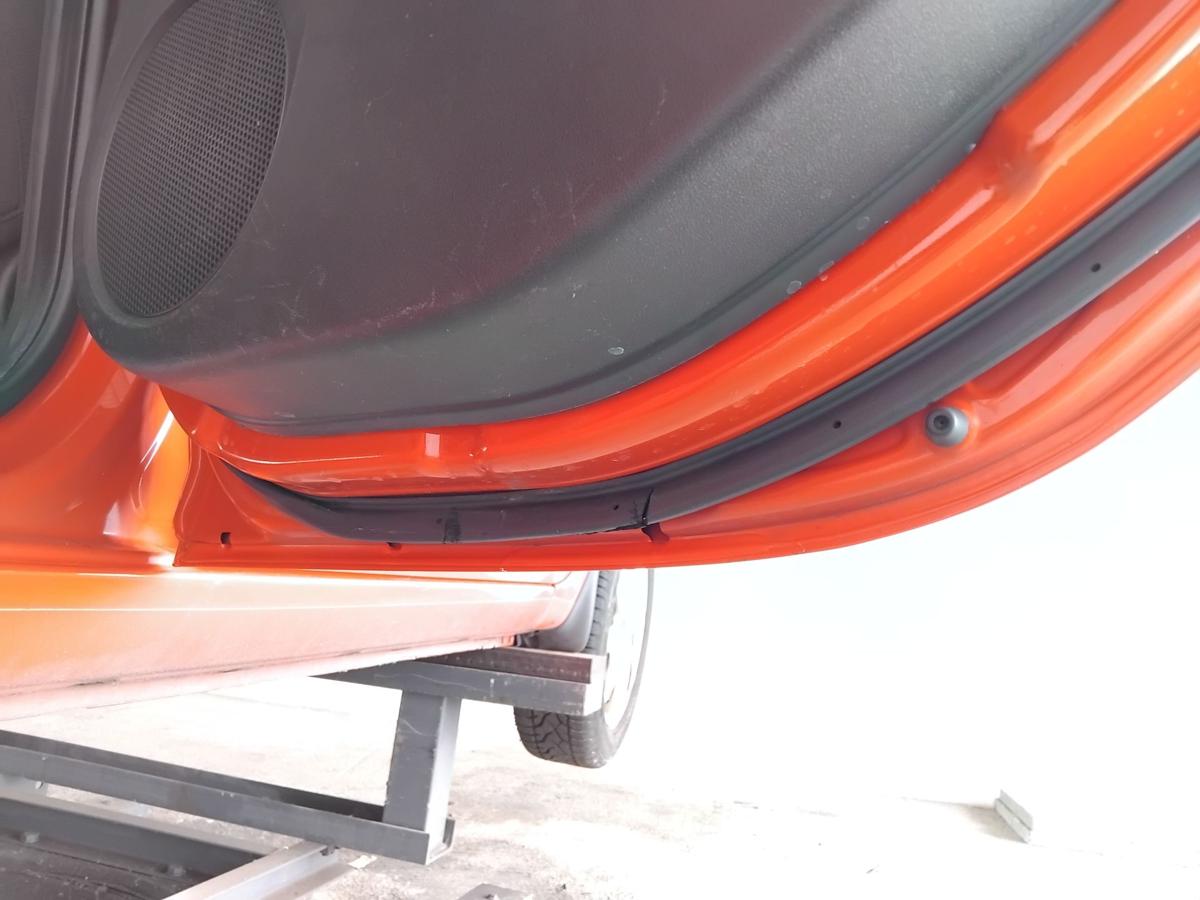 Hyundai i20 PB T&uuml;r hinten rechts BH Electric Red BJ2009