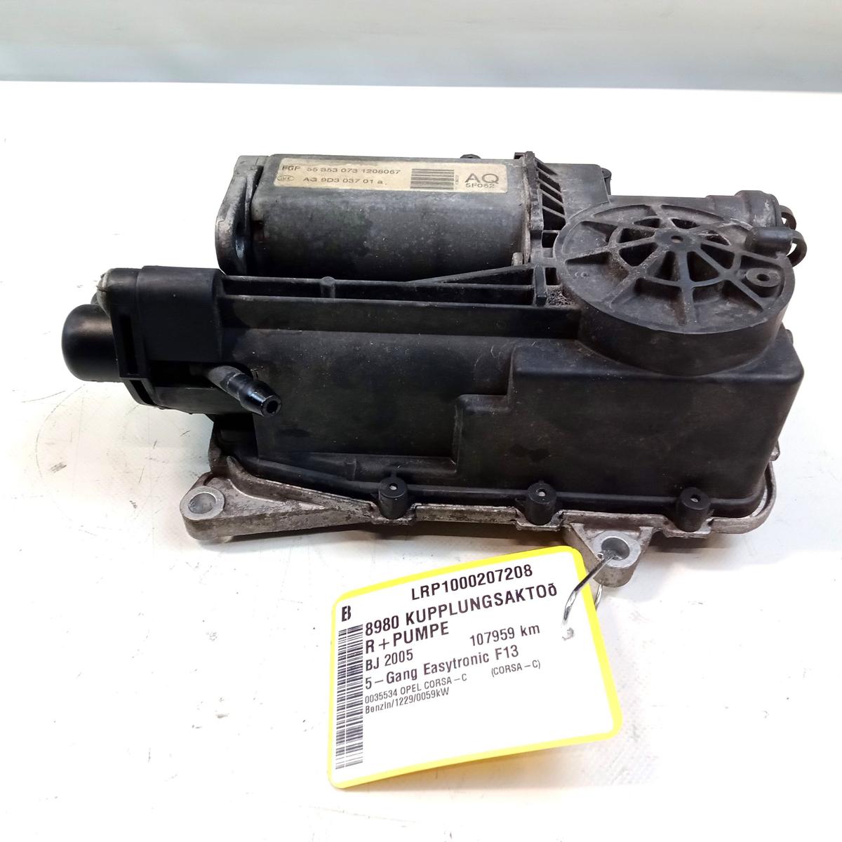 Opel Corsa C automatische Kupplungsbet&auml;tigung Easytronic Bj.2005