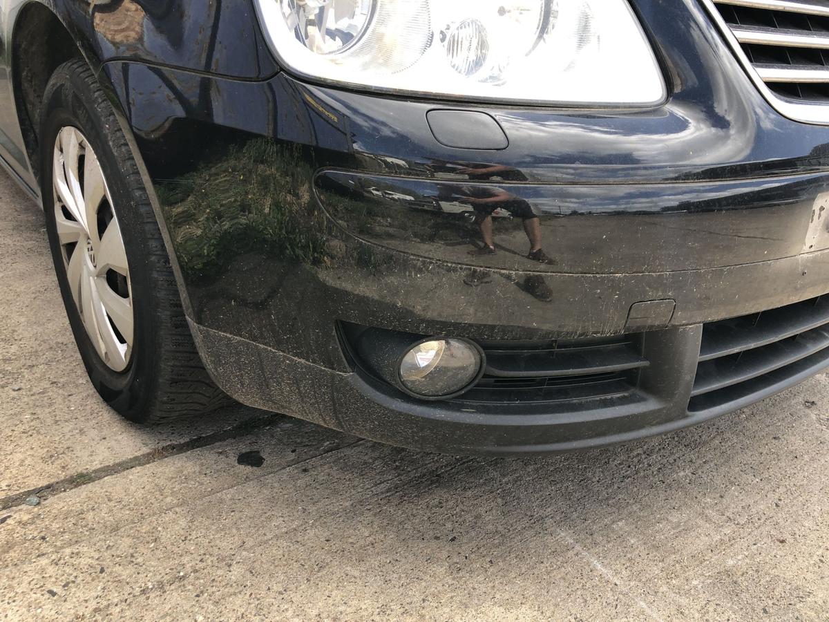 VW Touran 1T 1T1 Sto&szlig;f&auml;nger vorn Frontsch&uuml;rze mit Nebel und SRA LC9X bis 2006