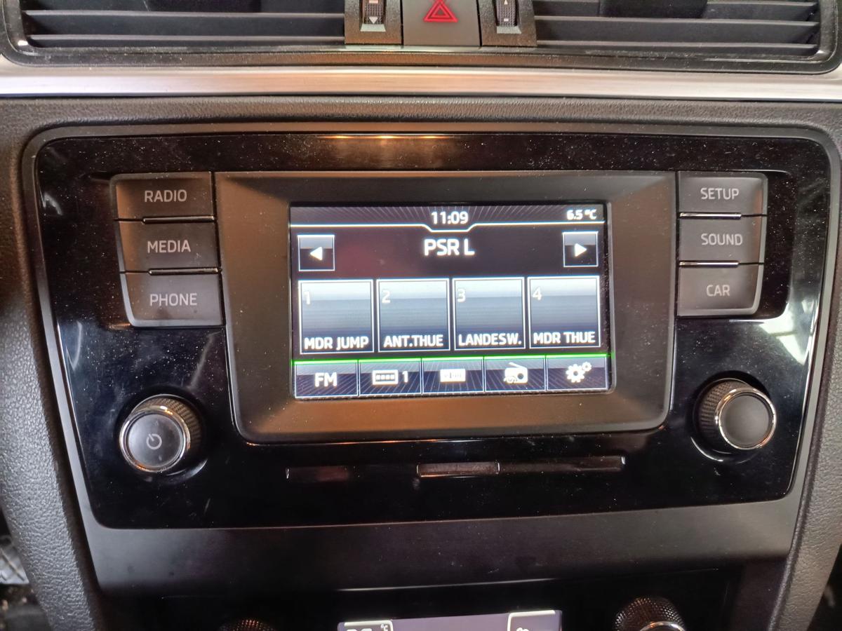 Skoda Rapid original Radio Audiosystem 5JA035871 Baujahr 2016