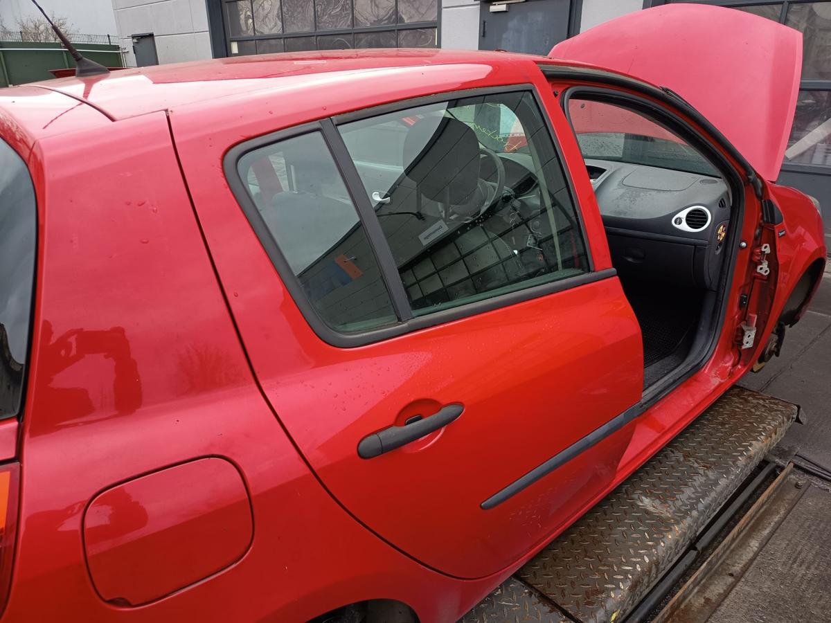 Renault Clio III original T&uuml;r hinten rechts Fond 727 Spanischrot Bj 2012