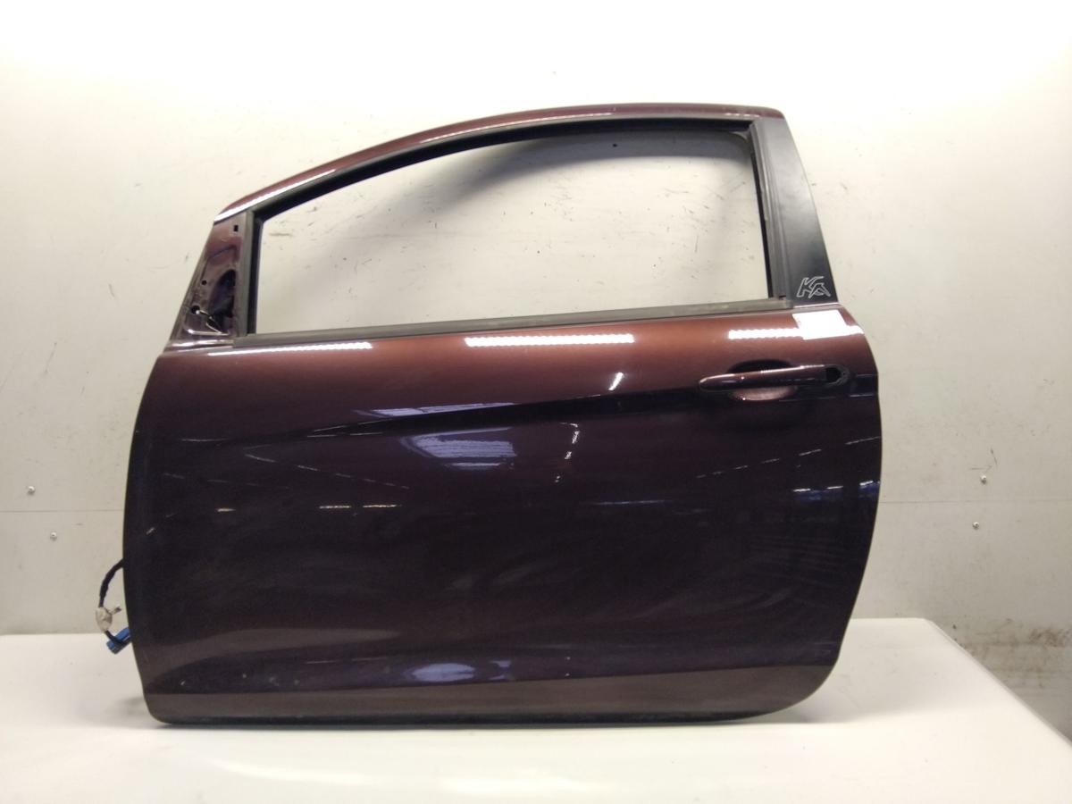 Ford Ka 2 RU8 T&uuml;r links Fahrert&uuml;r auberginemetallic Bj.2009