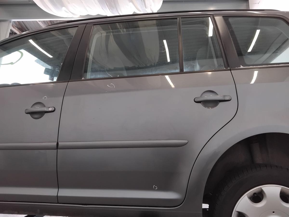 W Touran 1T T&uuml;r hinten links LD7X platingraumetallic BJ2007