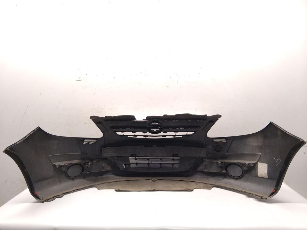 Opel Corsa D original Stoßfänger Stoßstange vorn saphirschwarzmetallic Bj.2007