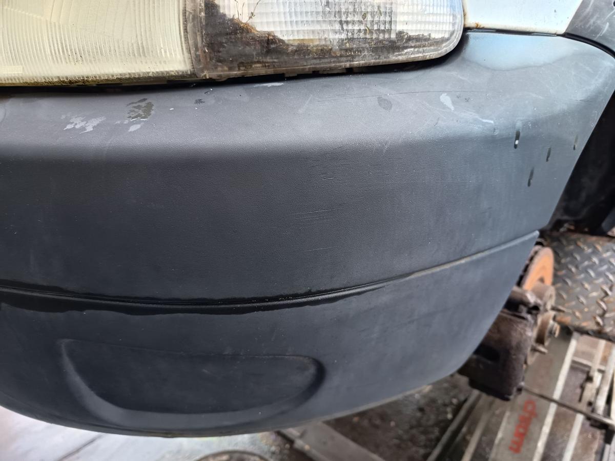 Fiat Strada I original Sto&szlig;stange F&auml;nger vorn Front unlackiert Bj 2001