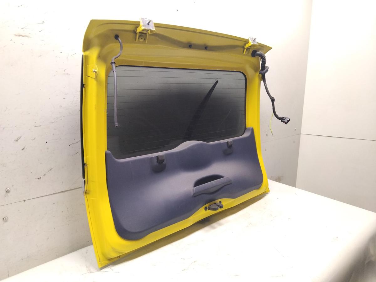 Peugeot 1007 Heckklappe KBD JAUNE TACOMA Gelb mit Scheibe BJ2007