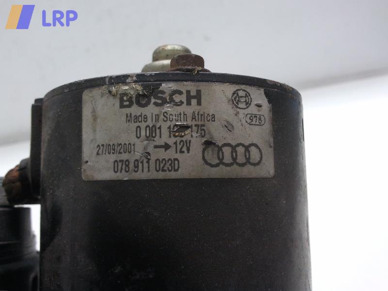 Audi A4 original Anlasser Starter 0001108175 BOSCH BJ2002