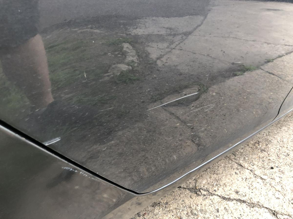 Opel Insignia A 0G-A Tür hinten rechts Fliessheck Rohbau Z177 Karbongraumetallic