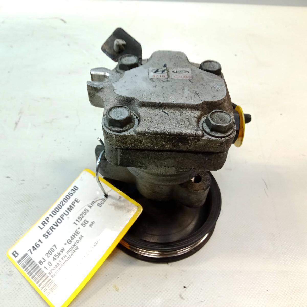 Kia Picanto 1 BA original Servopumpe 1.0 45kw G4HE BJ2007 5710007000