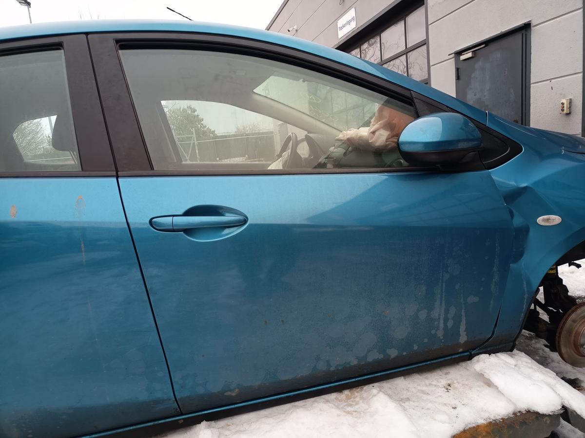 Mazda 2 DE original T&uuml;r vorne rechts 40E Faroblau met Baujahr 2010