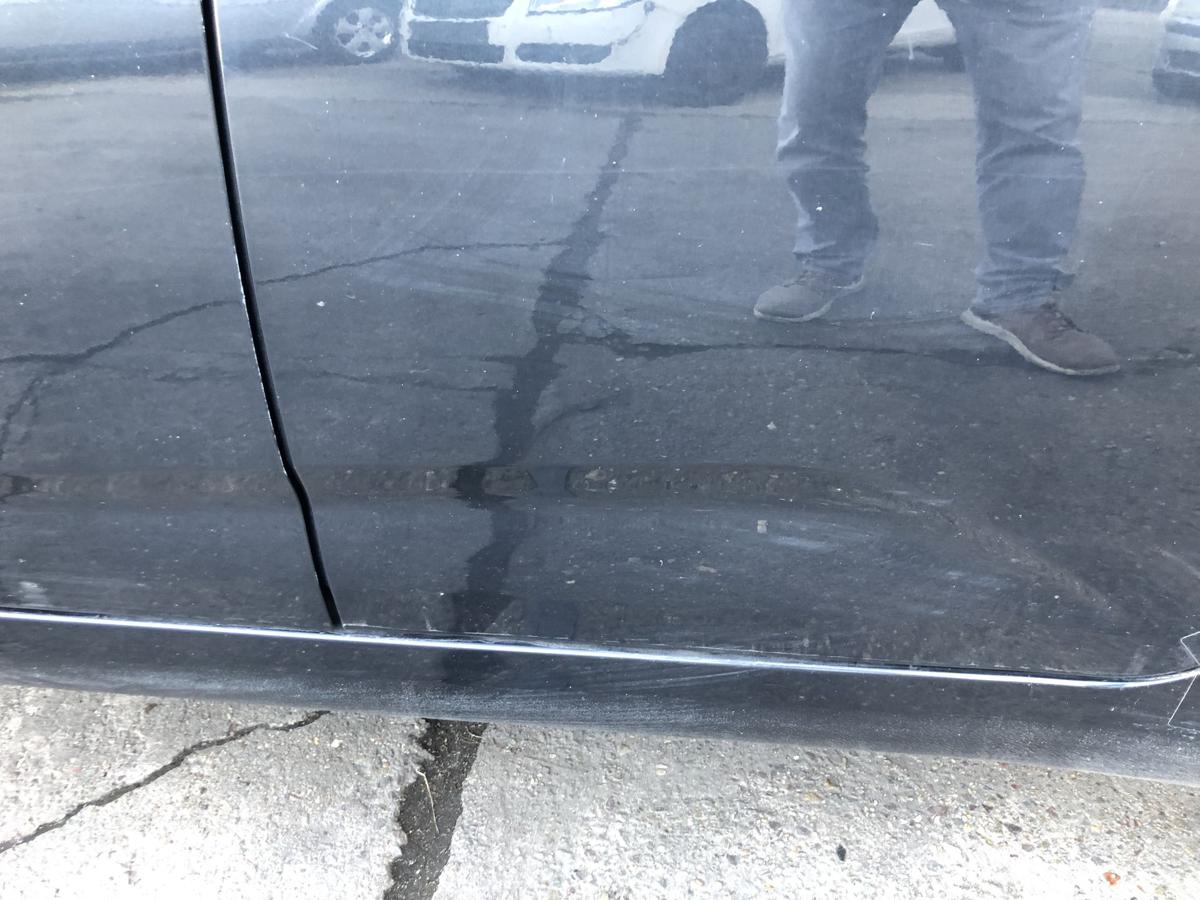 Kia Venga YN T&uuml;r hinten links Fondt&uuml;r im Rohbau 9F Stone Black Perl