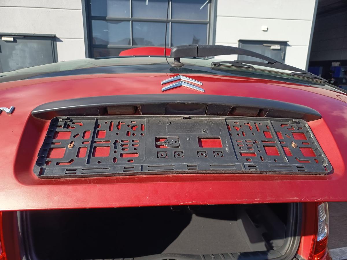 Citroen C3 original Heckklappe mit Scheibe EKQ Luziferrot Bj 2007