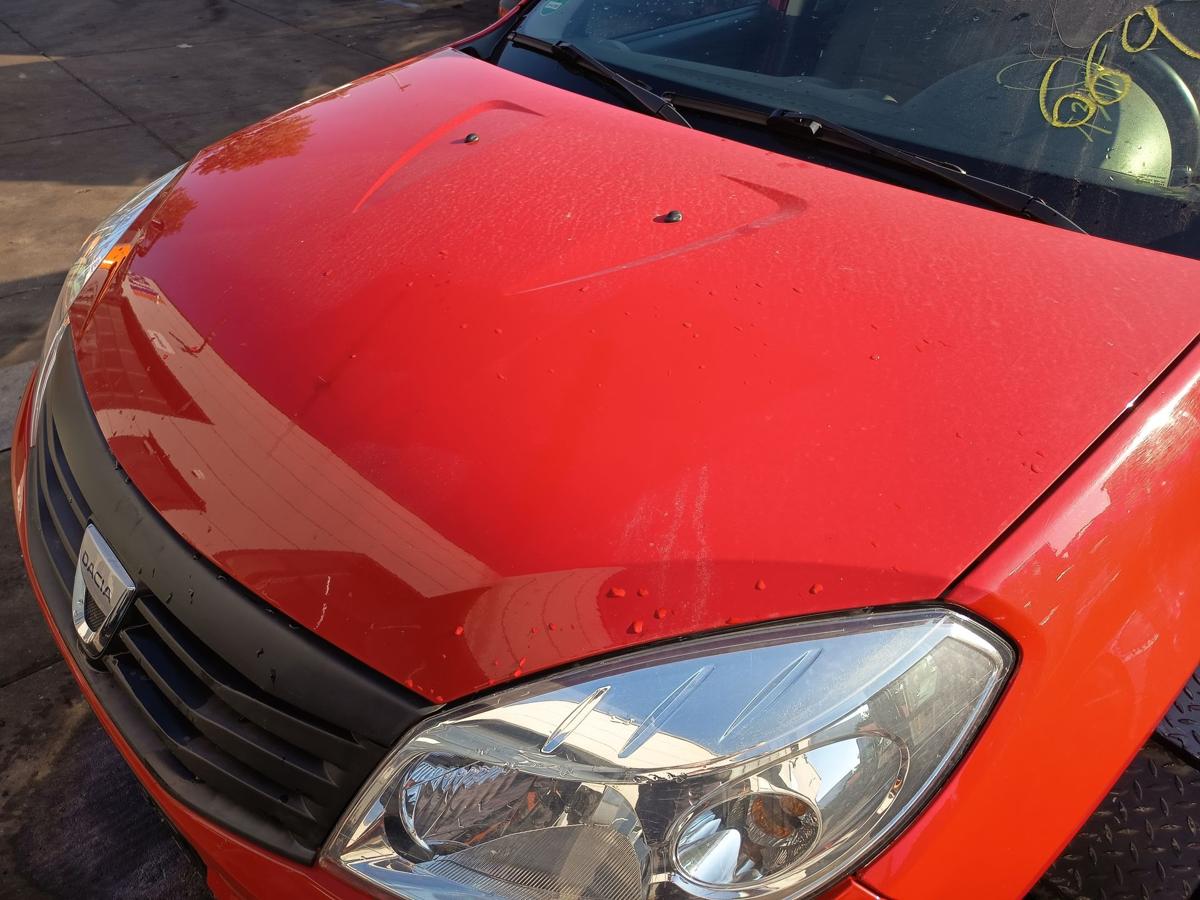 Dacia Sandero 1 BS orig Motorhaube Klappe/Deckel vorn/Front 21D Red Passion Bj09