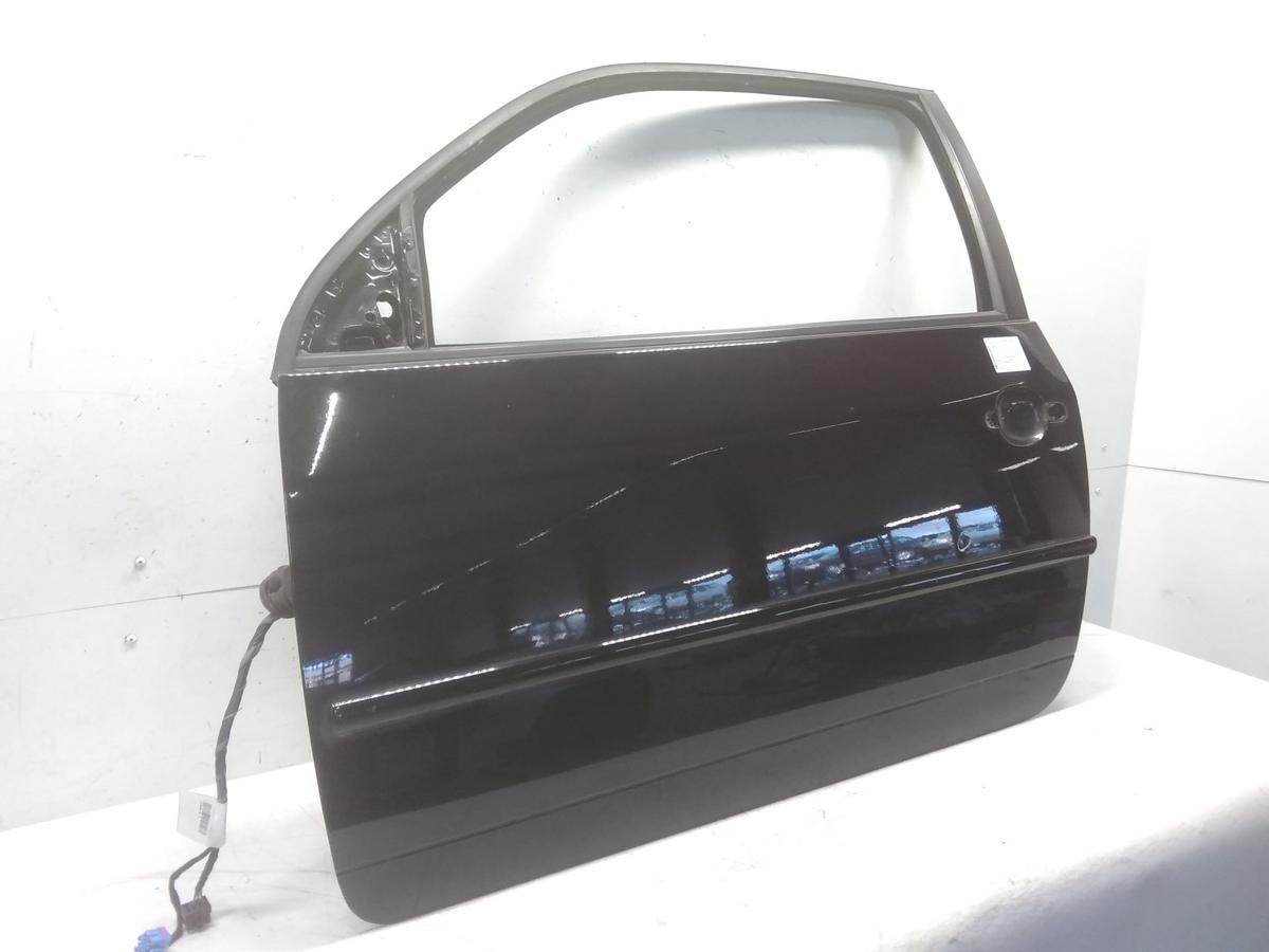 VW Lupo 6X Tür vorn links Fahrertür L041 Brillantschwarz Blechlupo BJ2005