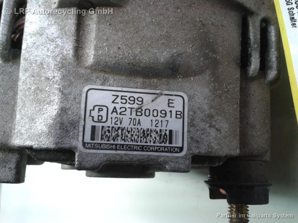 Mazda Demio DW BJ2001 Lichtmaschine A2TB0091B 1.5 55kw Motorcode B5