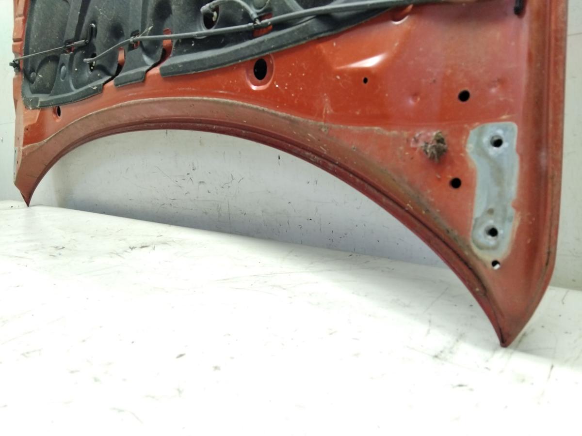 Chevrolet Aveo T250 Steilheck original Motorhaube dunkelrotmetallic Bj.2008