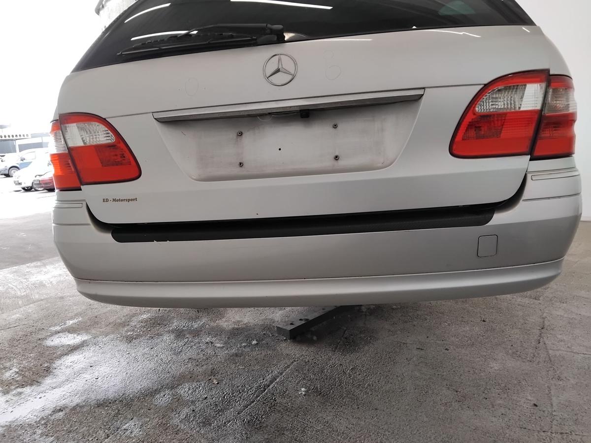 Mercedes E-Klasse Kombi 211 original Sto&szlig;stange Sto&szlig;f&auml;nger hinten BJ2004 C744 brillantsilber