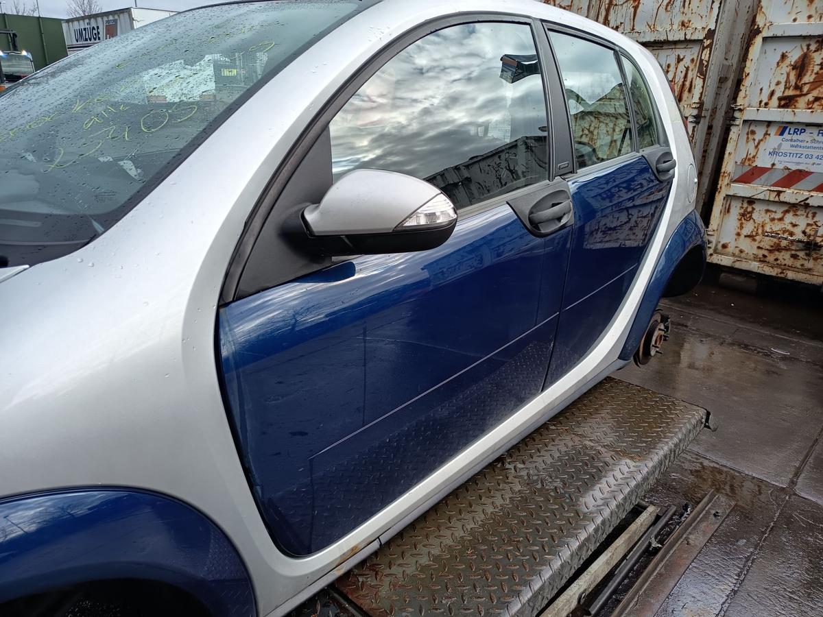 Smart 454 original T&uuml;r vorn links Fahrer EAF Star Blue Bj 2006