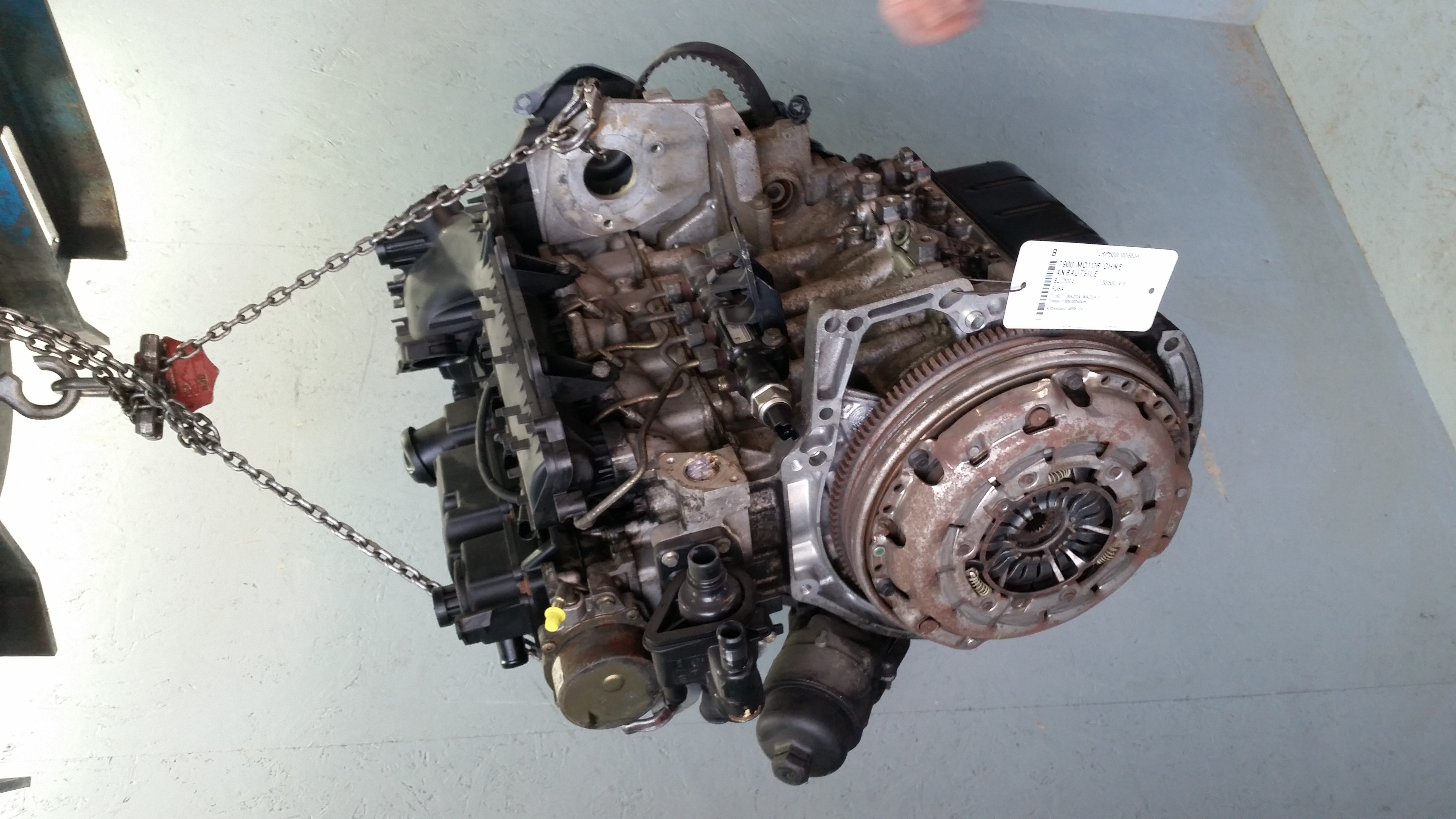 Mazda 2 DY org Motor 1399ccm 50kW Diesel FJ6A 130Tkm Bj 2004