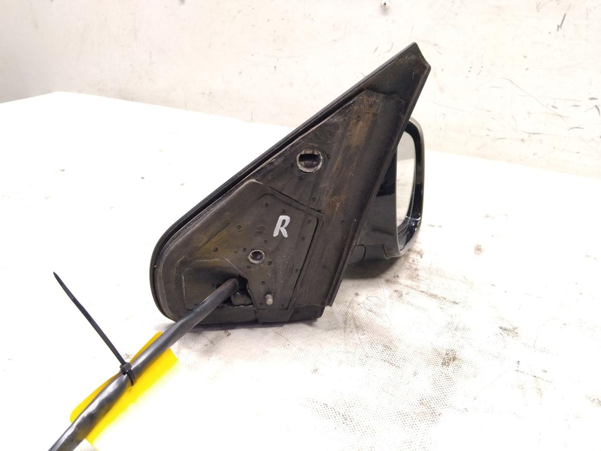 VW Golf 4 1J original Au&szlig;enspiegel rechts manuell L041 Brillantschwarz BJ2000