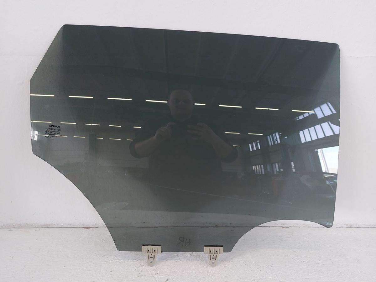 Nissan Qashqai J11 T&uuml;rscheibe hinten rechts Seitenscheibe Werkst&ouml;nung