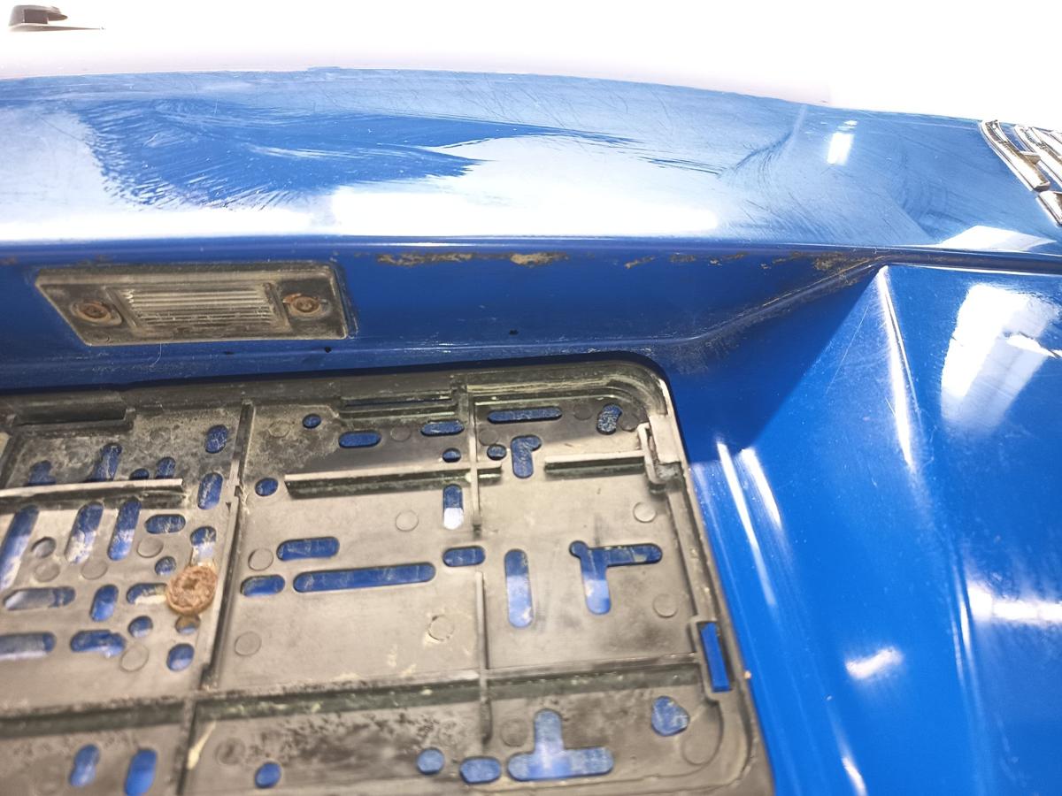 Skoda Fabia 6Y Limo ab 2005 original Heckklappe mit Scheibe LF5K Dynamic Blue