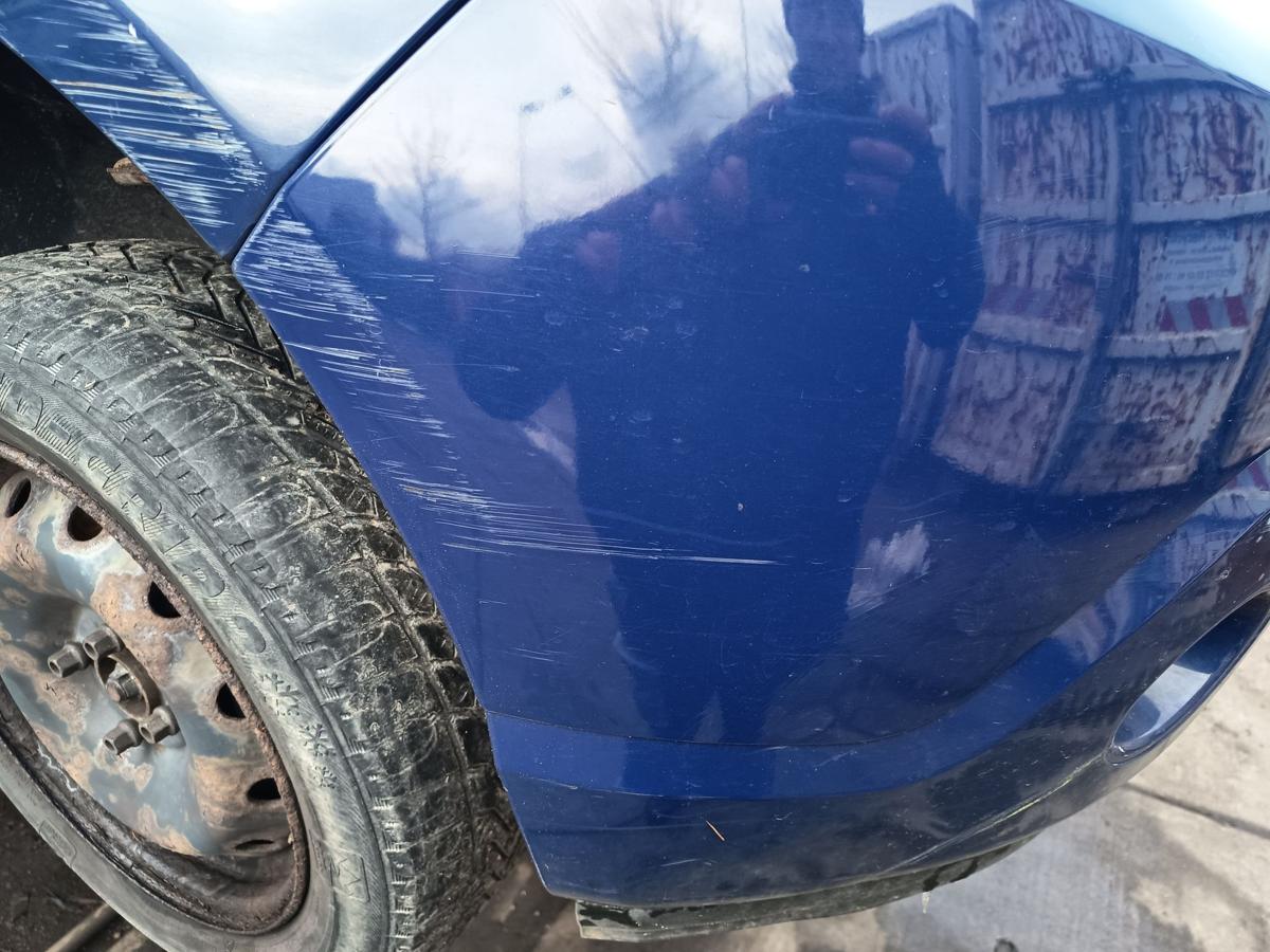 Dacia Sandero 1 original Sto&szlig;stange F&auml;nger vorn Front 61H Blue marine Bj 2009