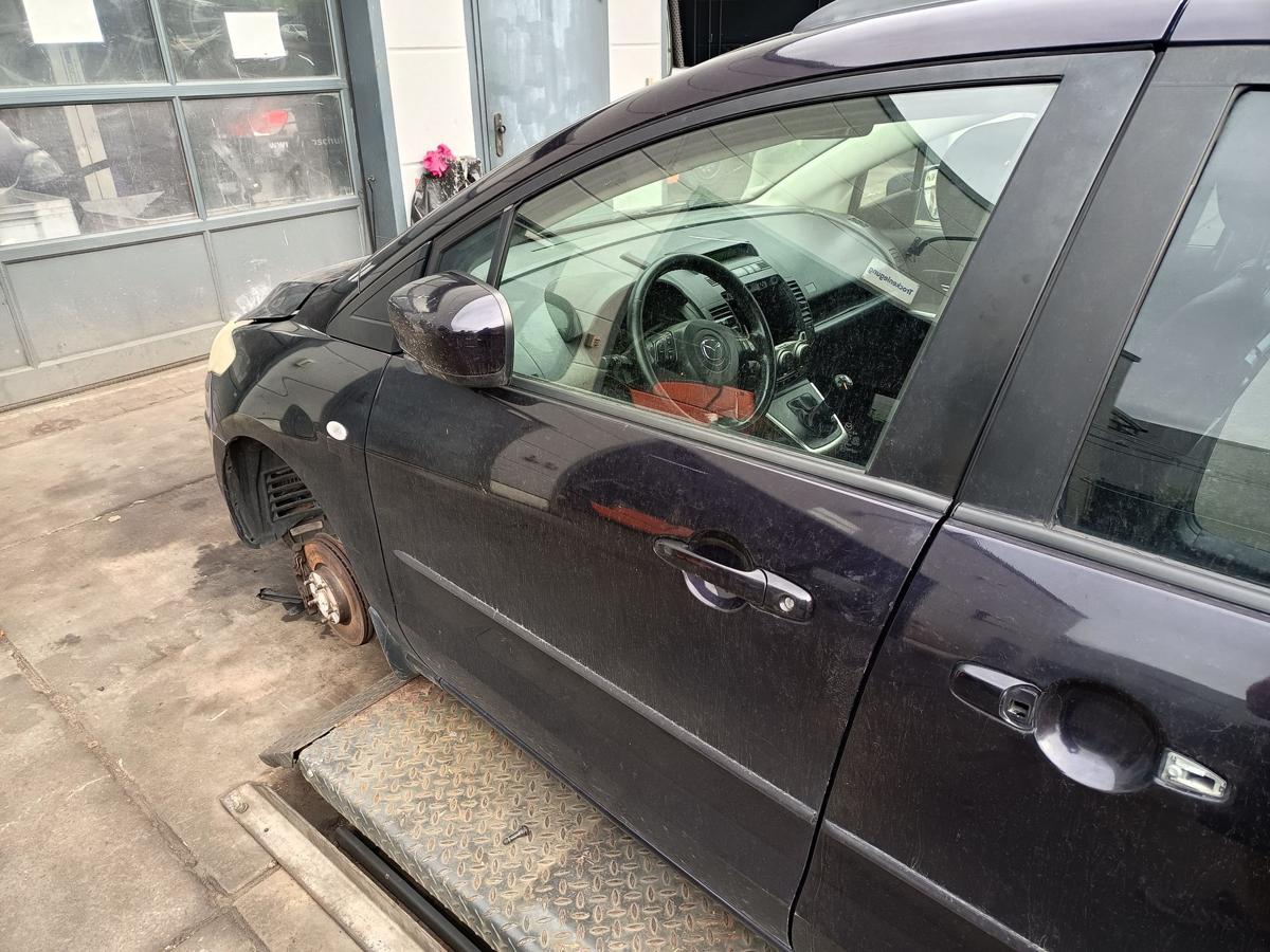 Mazda 5 CR1 original T&uuml;r Roht&uuml;r vorne links violett Baujahr 2009