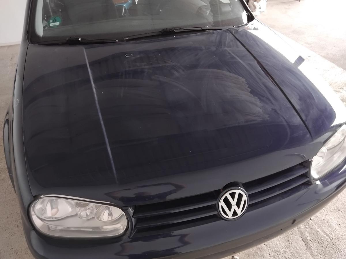 VW Golf 4 1J original Motorhaube Deckel vorn LB5N Indigoblaumetallic BJ2000