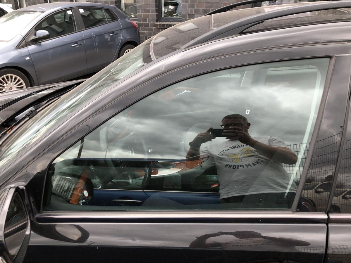 Mercedes E Klasse 211 Mopf T&uuml;rscheibe vorn links Fahrert&uuml;r Scheibe Colorglas