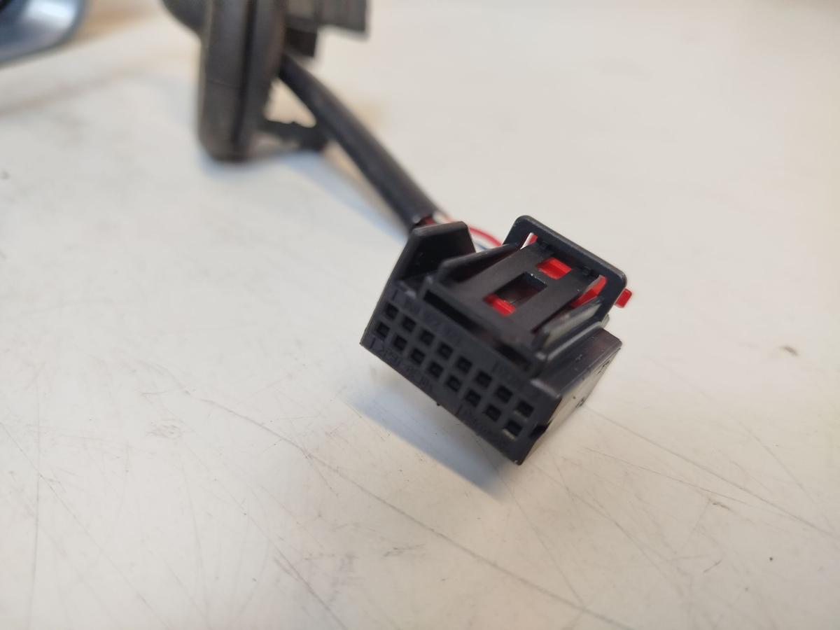 Audi A3 8P Aussenspiegel Spiegel R&uuml;ckspiegel rechts elektr LY5J Liquidblaumet