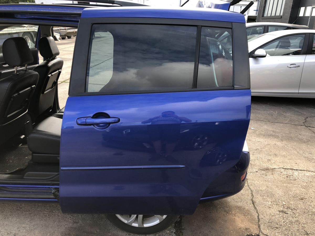Mazda 5 CR ab 2008 Schiebetür hinten links Fondtür Tür Roh 34J Aurora Blue