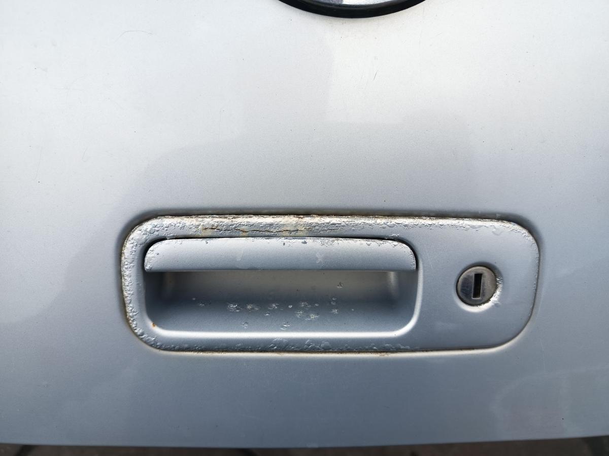 VW Golf IV original Heckklappe mit Scheibe LB7Z Satinsilber Baujahr 2000