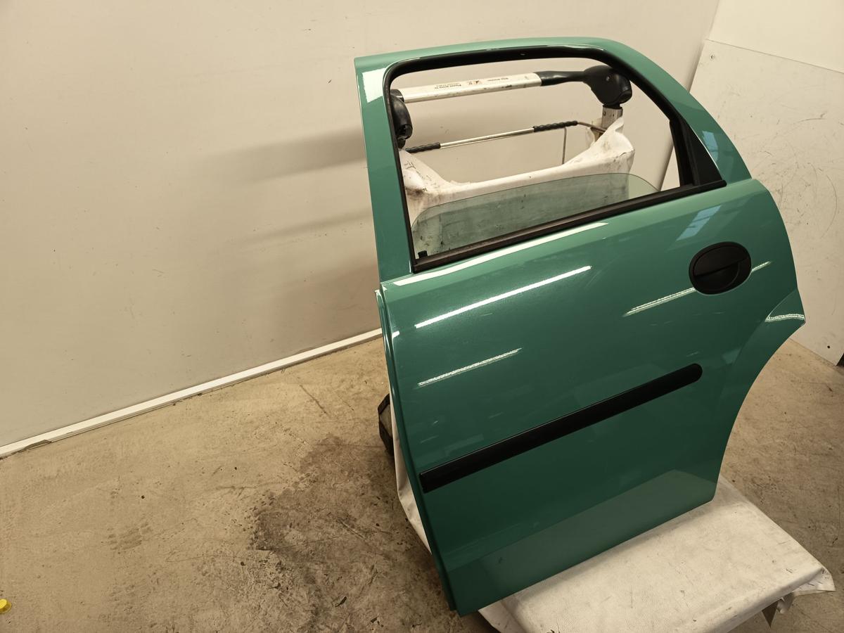 Opel Corsa C original Tür hinten links 86U-Fiftiesgruen Bj 2001