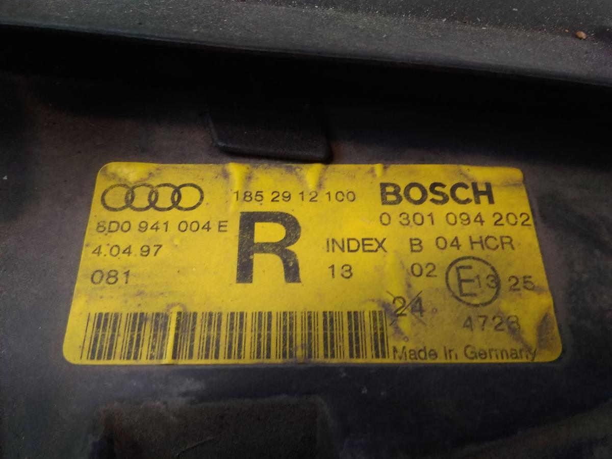 Audi A4 B5 original Scheinwerfer rechts mit LWR und Nebelscheinwerfer Bj.1997