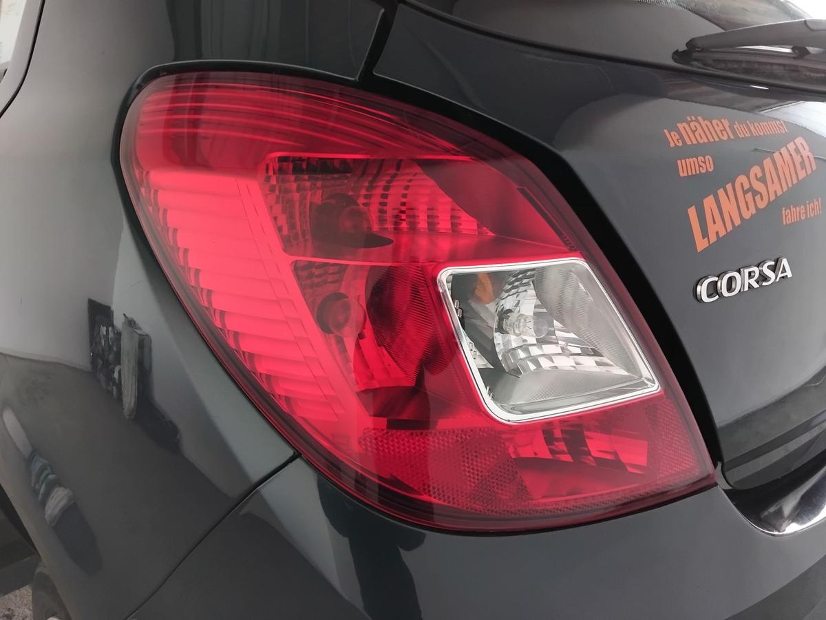 Opel Corsa D original R&uuml;ckleuchte Schlussleuchte links Facelift 5-T&uuml;rer BJ2014