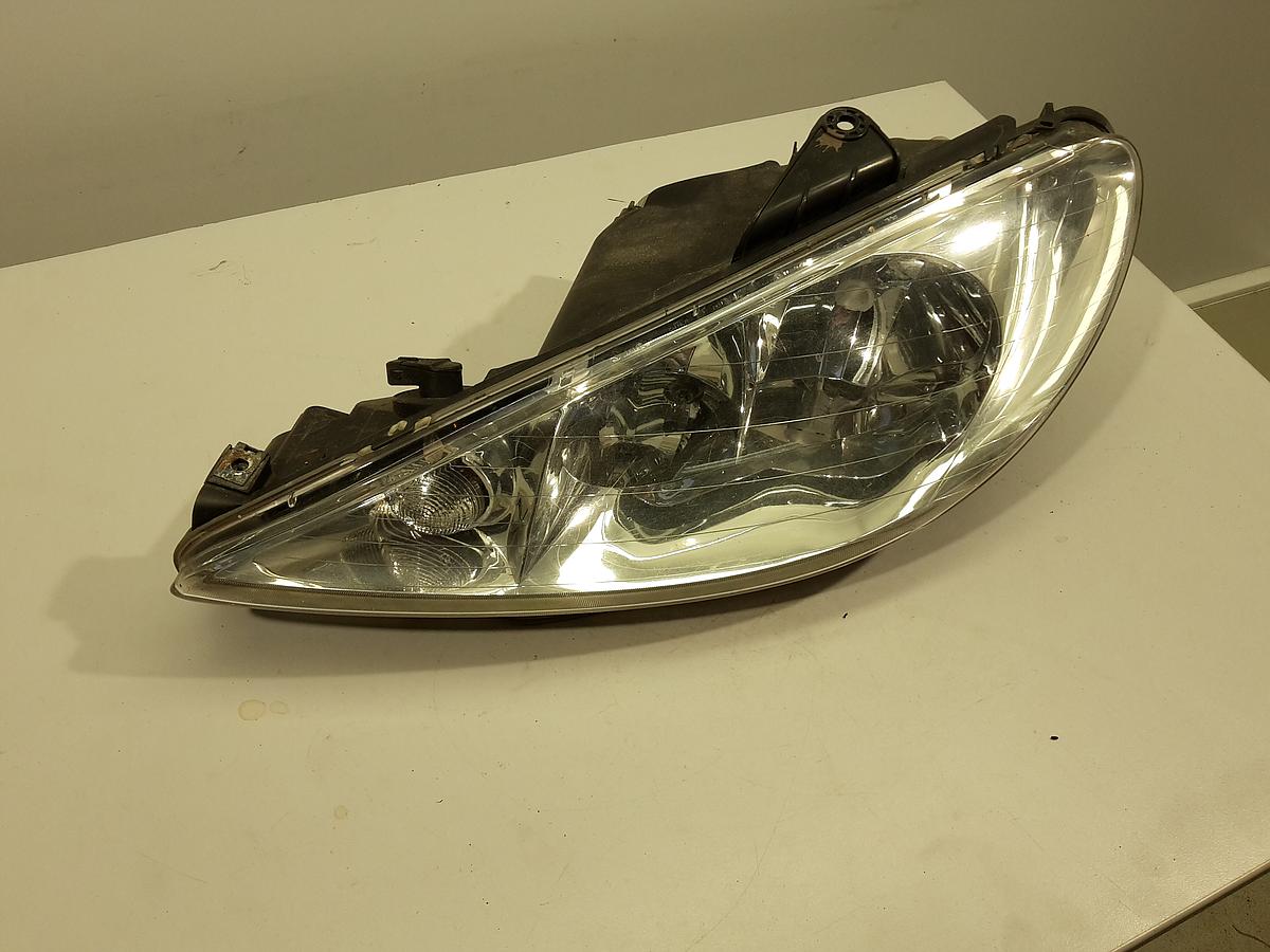 Peugeot 206 org Scheinwerfer links Facelift Frontscheinwerfer Halogen Bj 2004