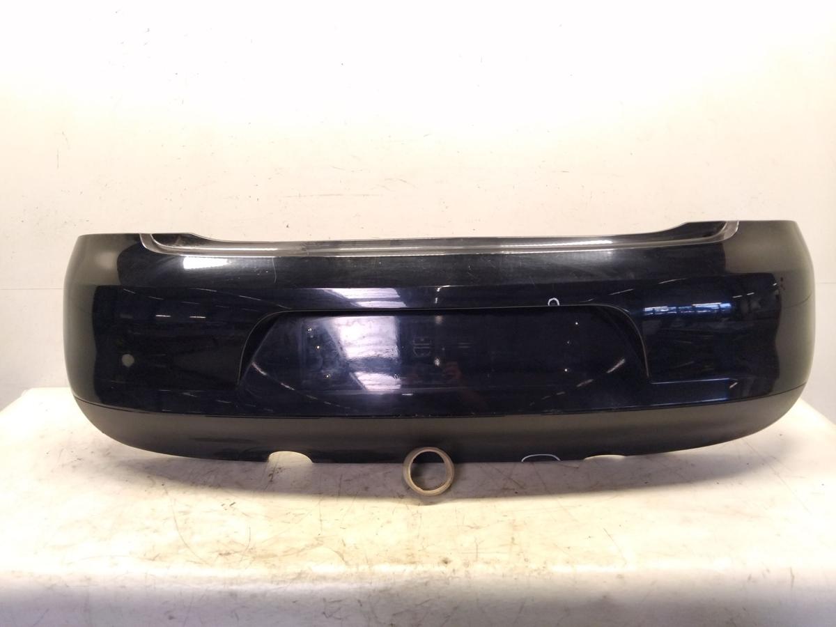 VW Fox 5Z original Sto&szlig;f&auml;nger Sto&szlig;stange hinten brillantschwarz L041 Bj.2005