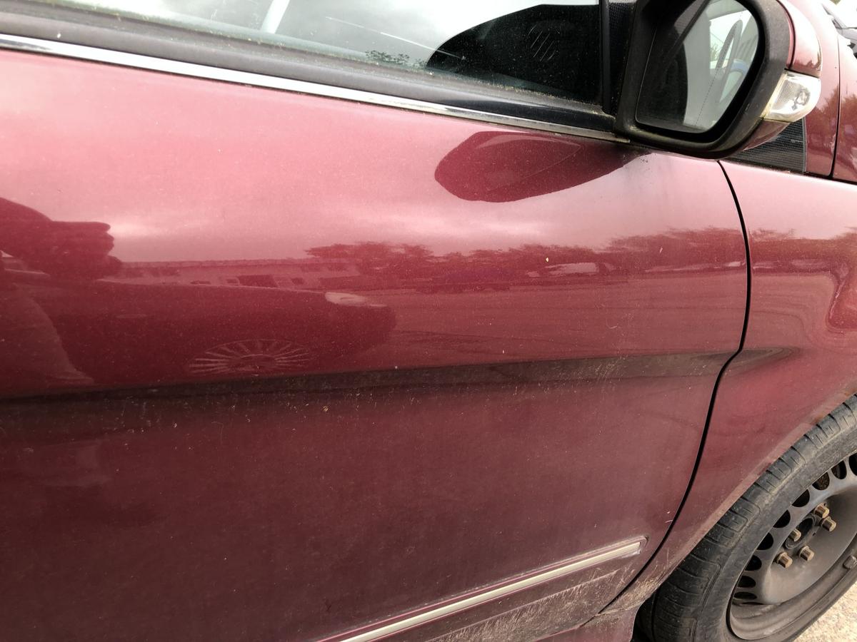 Mercedes B Klasse W245 T&uuml;r vorn rechts Beifahrert&uuml;r 597 Saturnrotmet.