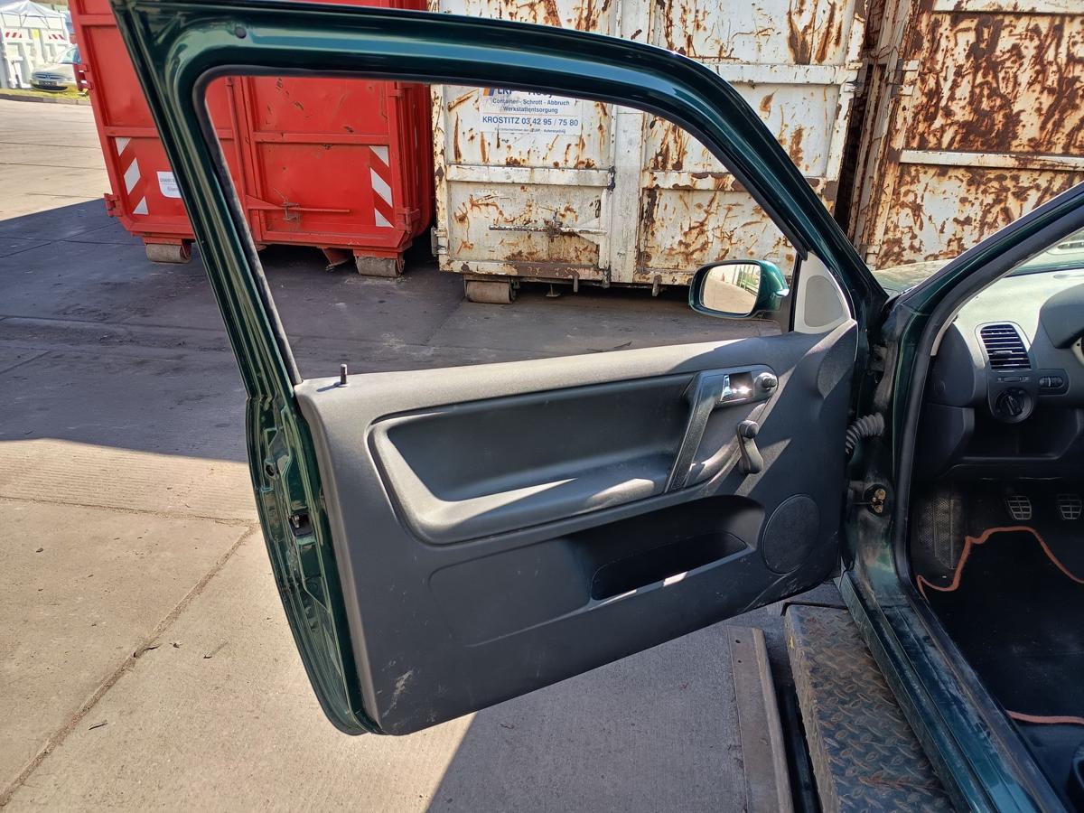 VW Polo 6N2 original T&uuml;r links LD6D Pistaziengr&uuml;n Facelift Bj 1997