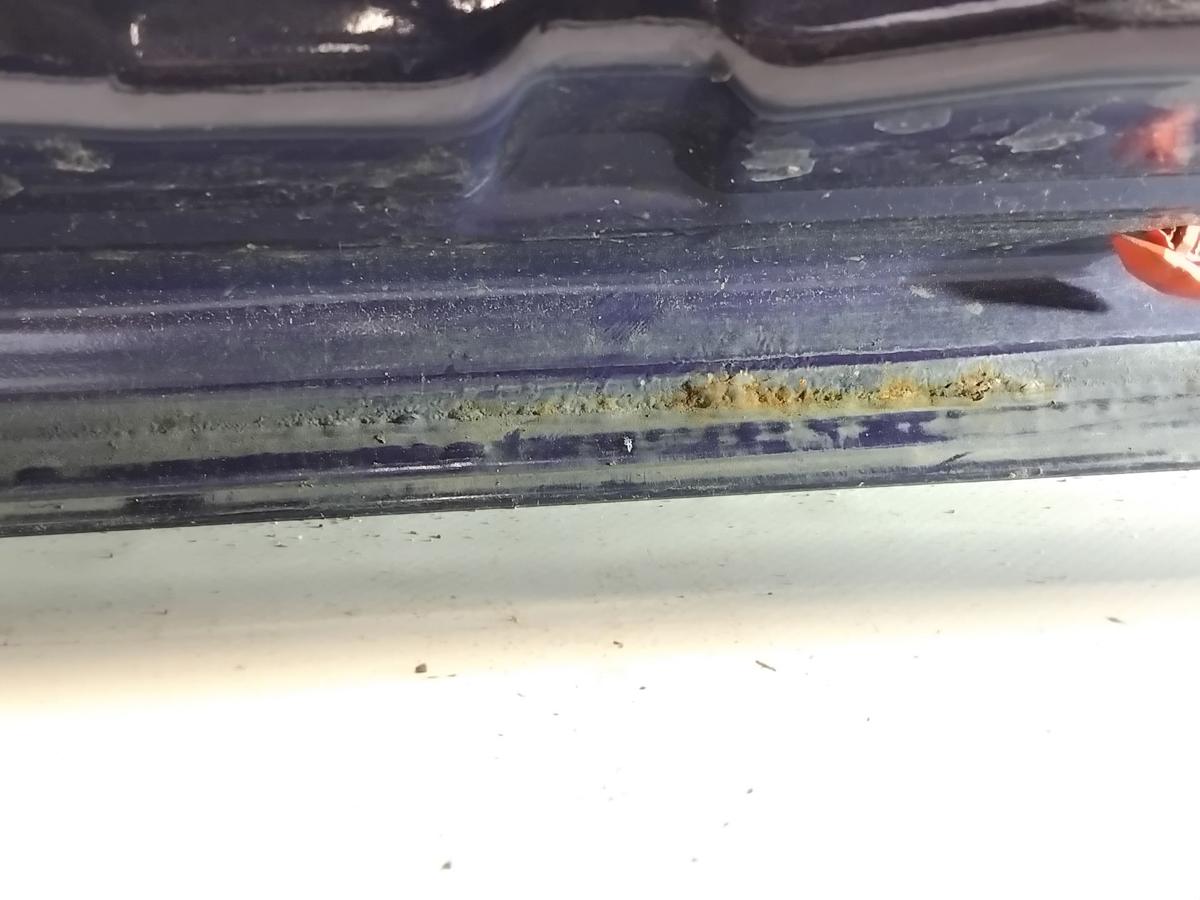 Nissan Micra K12 original T&uuml;r vorn links BW6 Dark Blue Metallic 5t&uuml;rig BJ2003