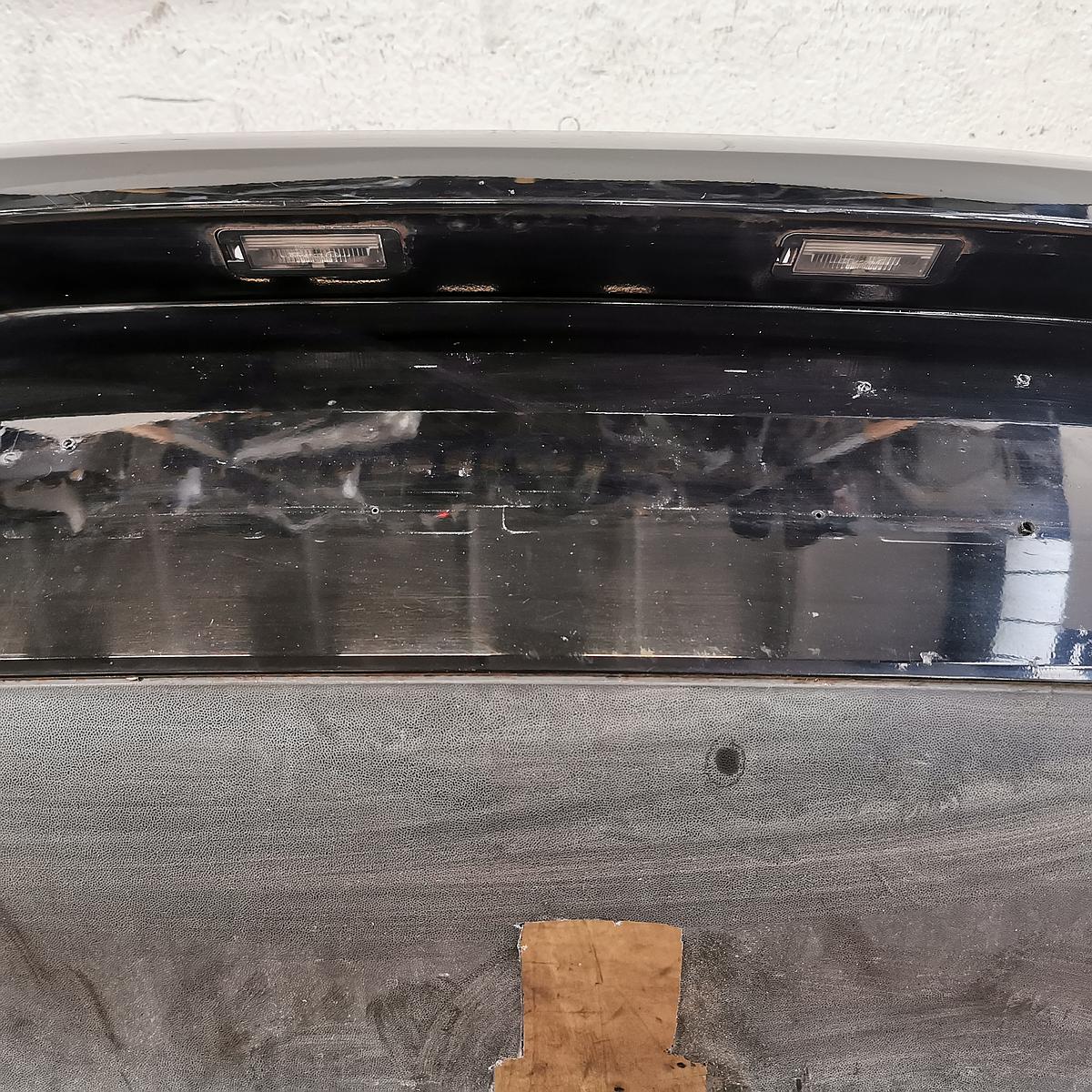 VW FOX 5Z originale Stoßstange hinten schwarz 5Z0807421N Stoßfänger