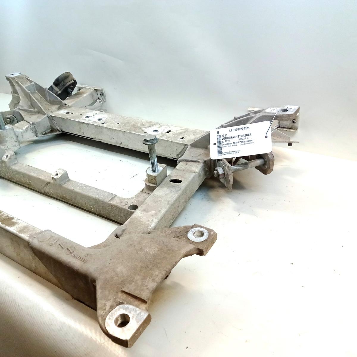 Tesla Model S Dualmotor original Vorderachstr&auml;ger Hilfsrahmen Vorderachse Bj2019