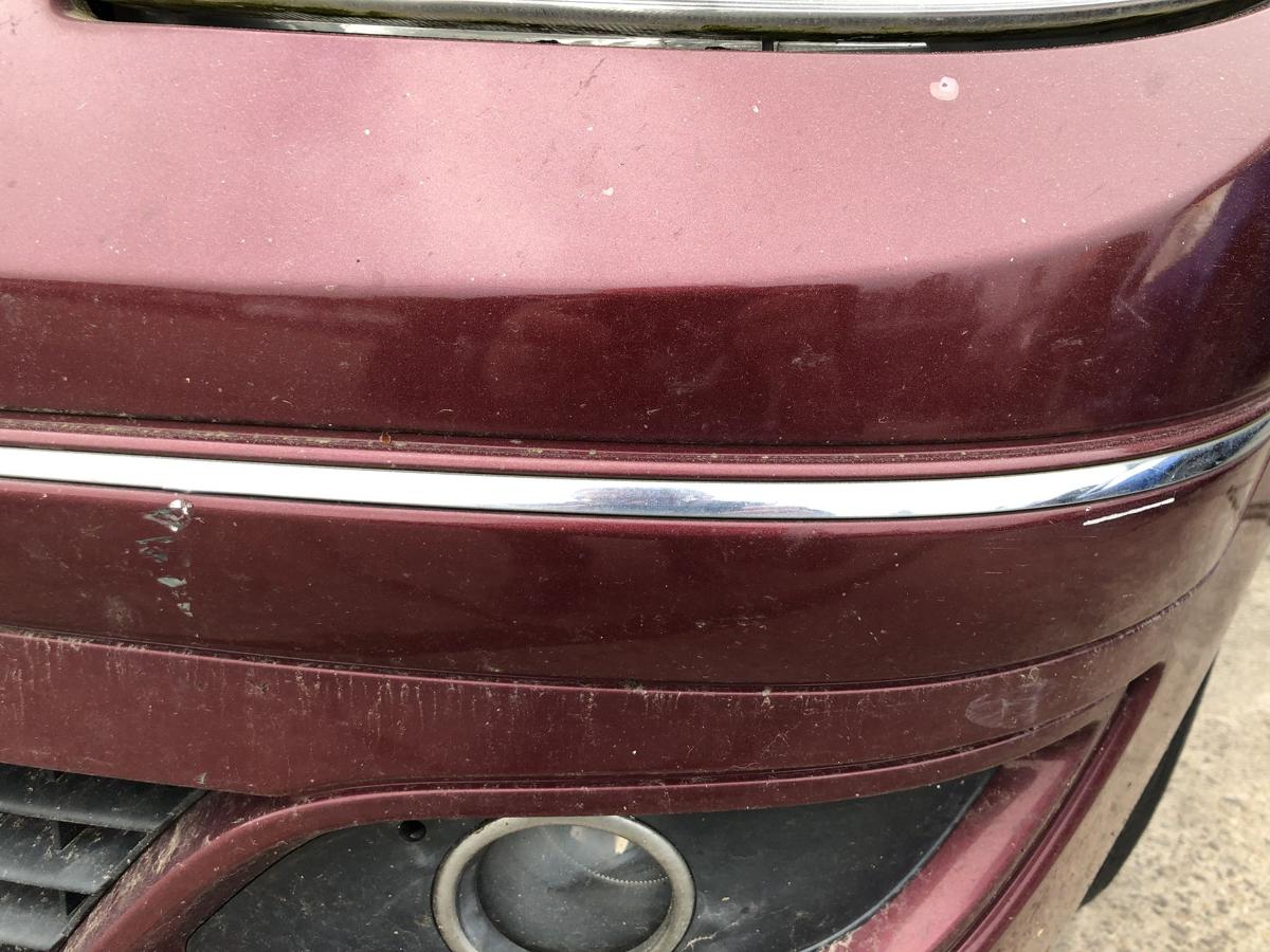 Mercedes B Klasse W245 Sto&szlig;f&auml;nger vorn Frontsch&uuml;rze mit Nebel 597 Saturnrotmet
