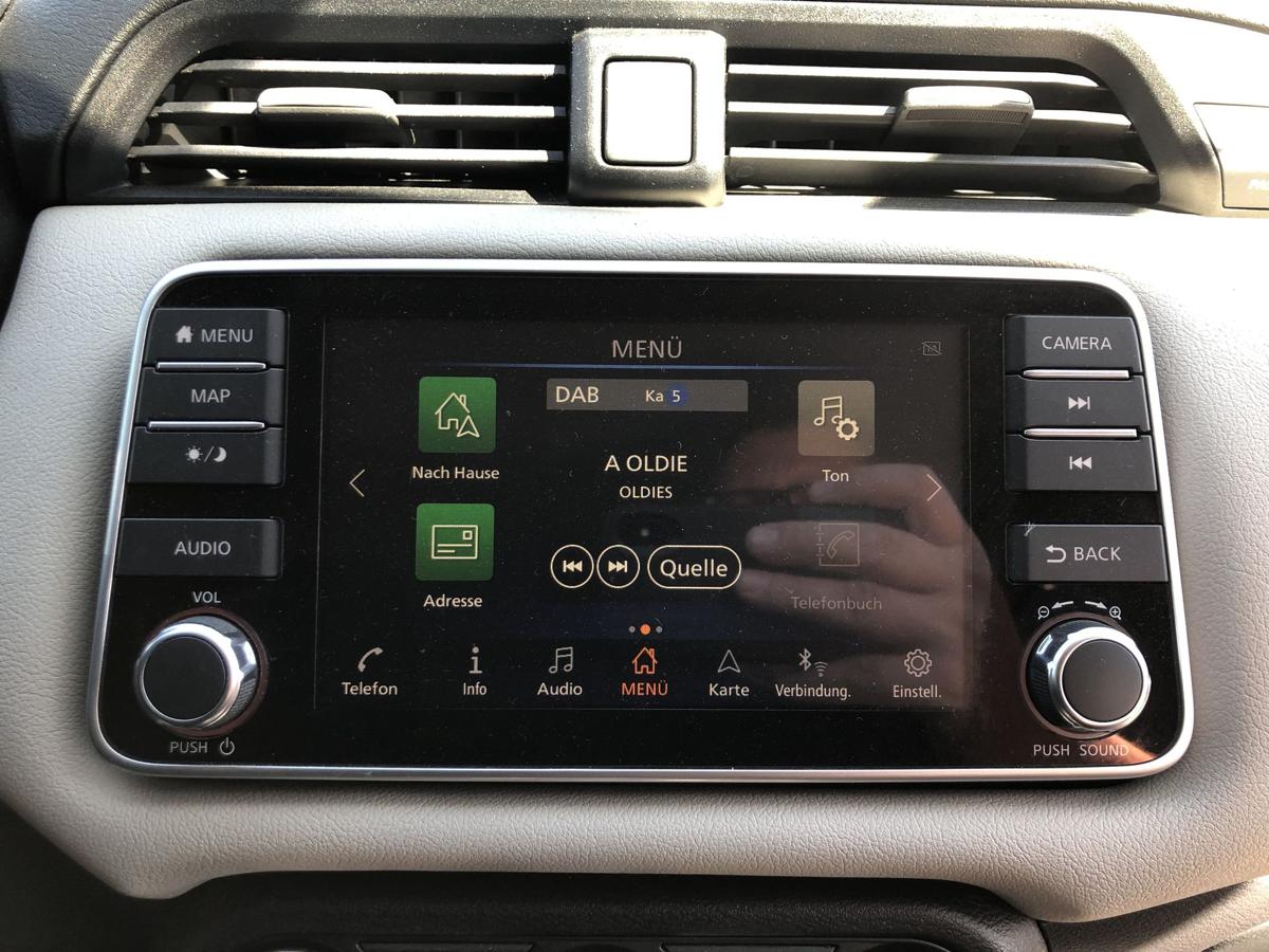 Nissan Micra K14 Radio mit Navigationsgerät Navi OEM Autoradio Navigation